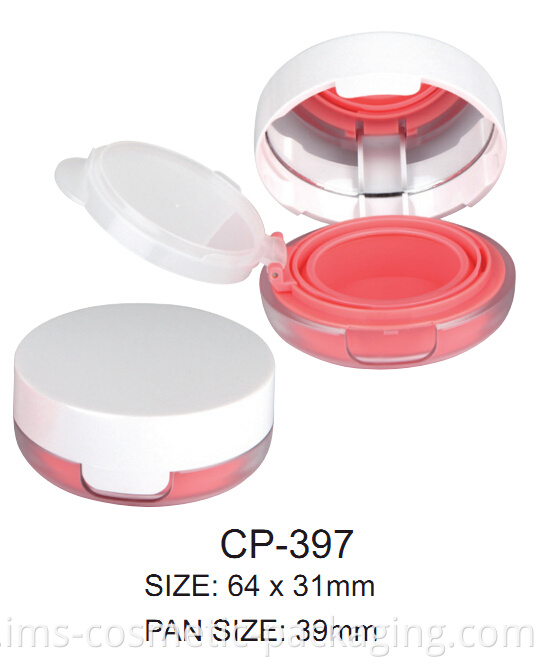 Round Cosmetic Compact
